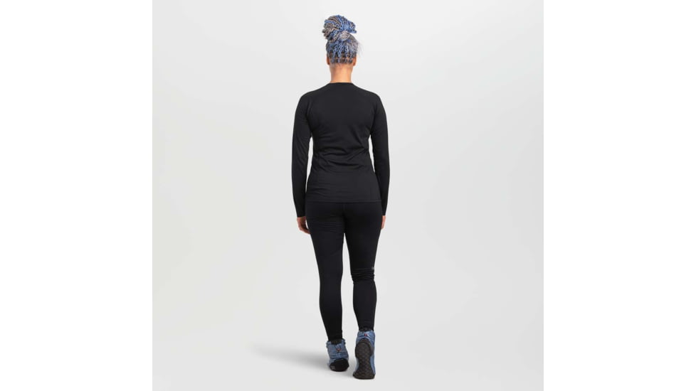 Outdoor Research Alpine Onset Merino 150 Crew - Womens, Black, Extra Large, 2832220001009