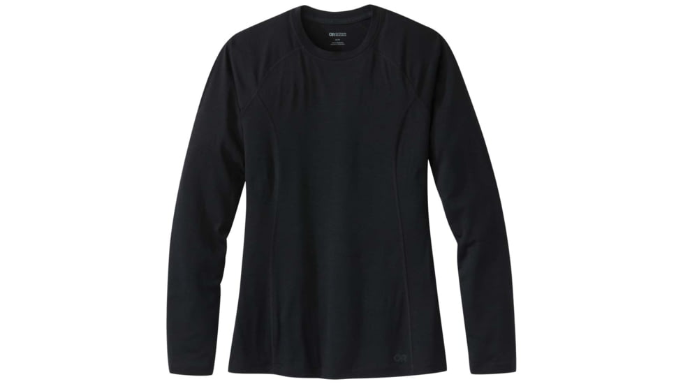 Outdoor Research Alpine Onset Merino 150 Crew - Womens, Black, Extra Large, 2832220001009