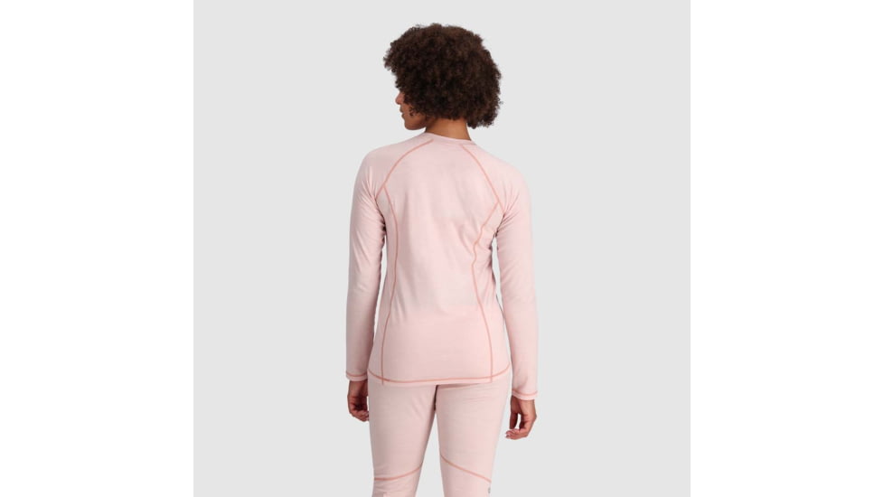 Outdoor Research Alpine Onset Merino 150 Crew - Womens, Sienna Heather, Small, 2832222550006