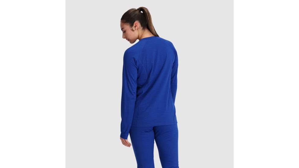 Outdoor Research Alpine Onset Merino 150 Crew - Womens, Topaz, Extra Large, 2832222452009