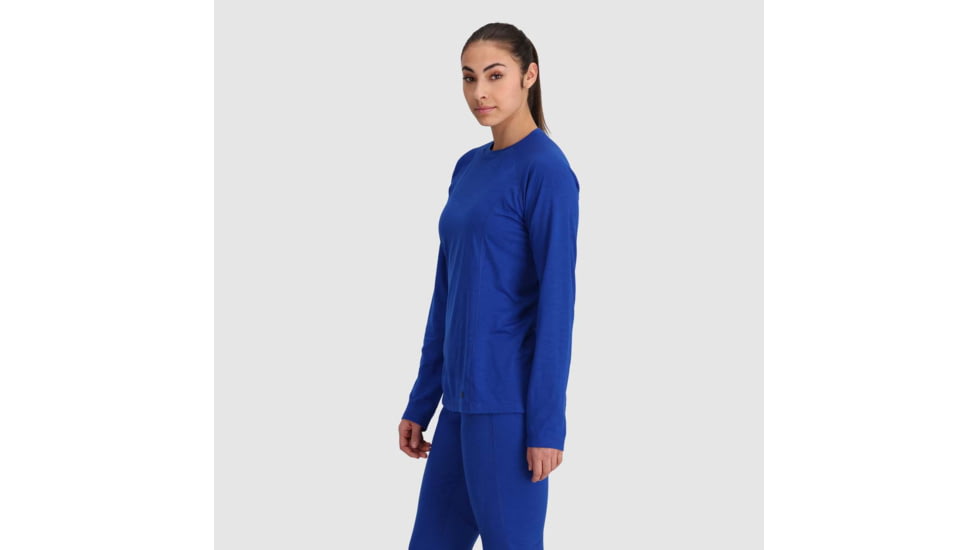 Outdoor Research Alpine Onset Merino 150 Crew - Womens, Topaz, Extra Large, 2832222452009