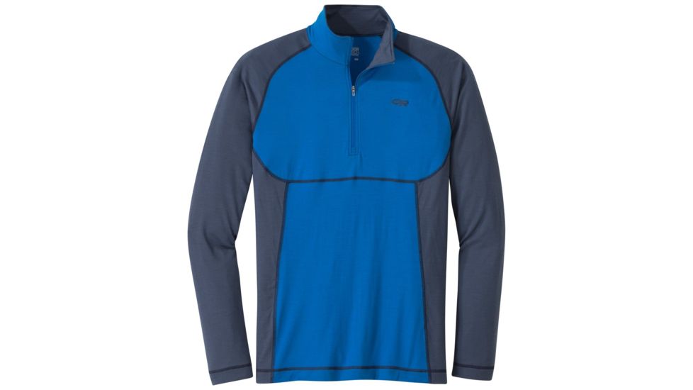 Outdoor Research Alpine Onset Zip Top - Mens, Cobalt/Naval Blue, XXL, 2681291342010