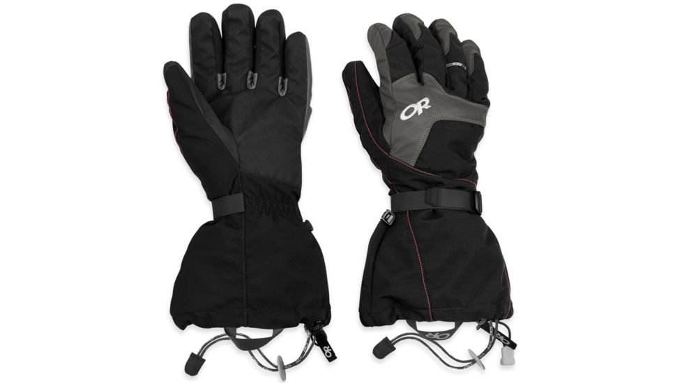 Outdoor Research Alti Gloves - Men's-Black-Small