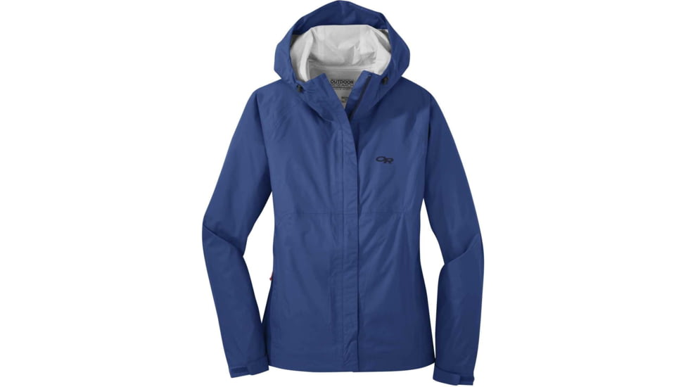Outdoor Research Apollo Rain Jacket - Womens, Chambray, Medium, 2691851783007