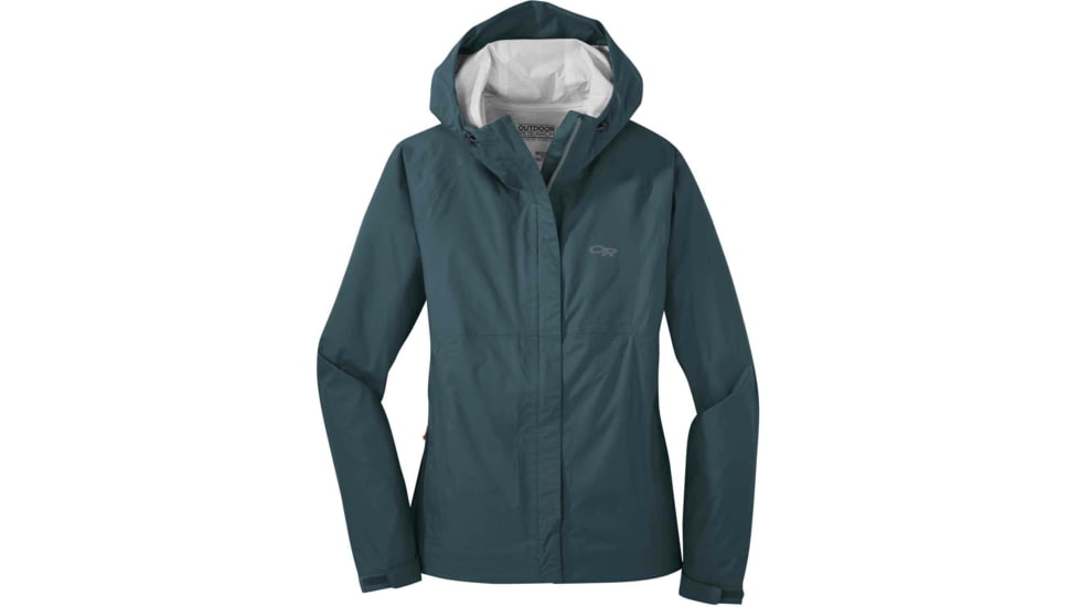 Outdoor Research Apollo Rain Jacket - Womens, Mediterranea, Extra Large, 2691851769009