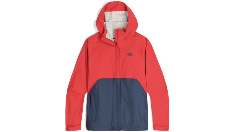Outdoor Research Apollo Rain Jacket - Womens, Rhubarb/Dawn, L, 2691852334008