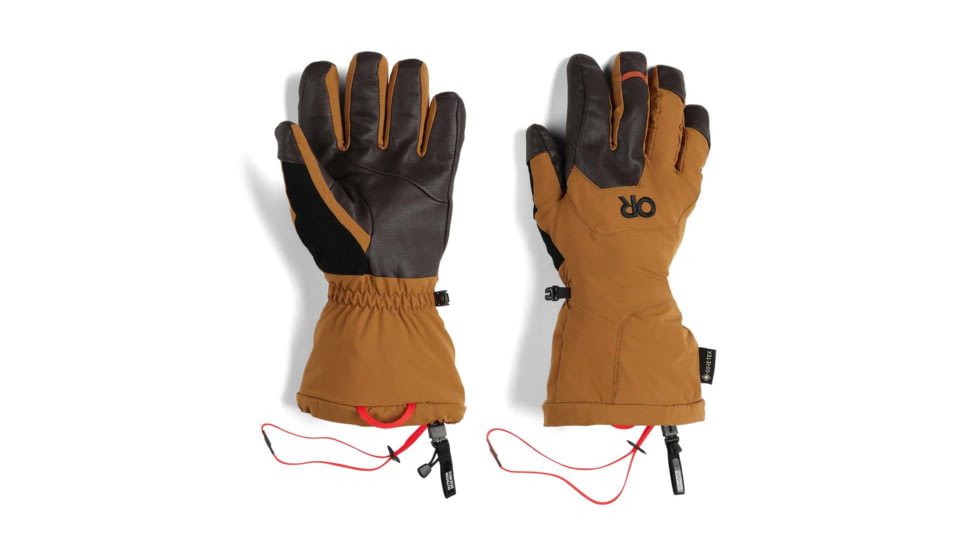 Outdoor Research Arete II GORE-TEX Gloves - Mens, Bronze, Extra Large, 3000132442009