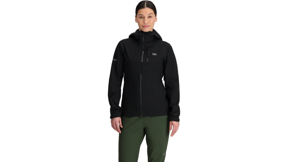 Outdoor Research Aspire 3L Jacket - Womens, Black, XS, 3221070001005