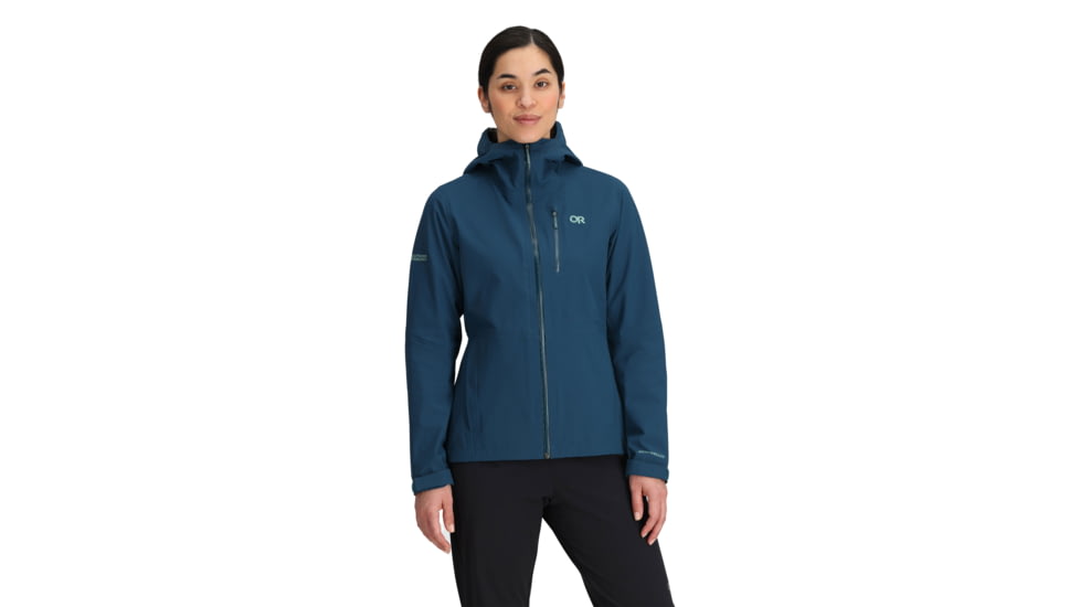 Outdoor Research Aspire 3L Jacket - Womens, Harbor, Large, 3221072447008