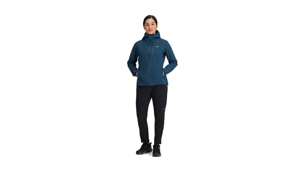 Outdoor Research Aspire 3L Jacket - Womens, Harbor, Large, 3221072447008