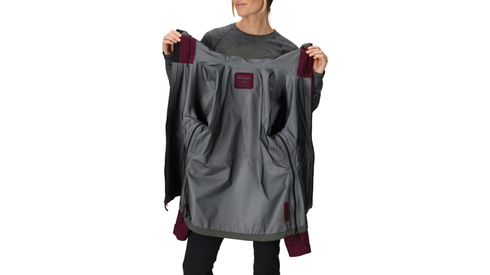 Outdoor Research Aspire 3L Jacket - Womens, Winterberry, Large, 3221072939008