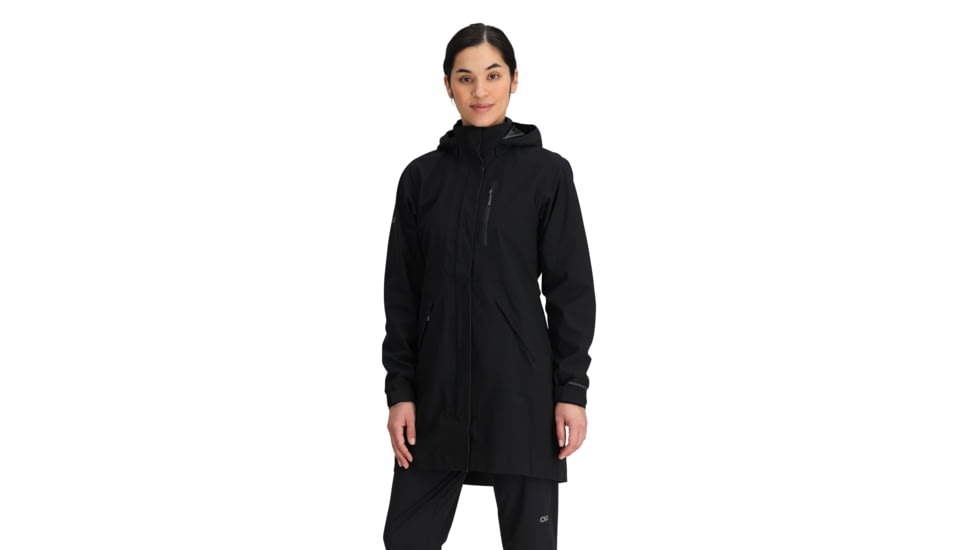 Outdoor Research Aspire 3L Trench - Womens, Black, Extra Large, 3221100001-XL