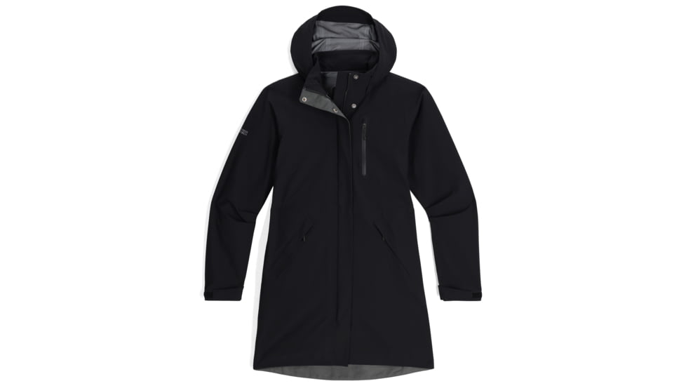 Outdoor Research Aspire 3L Trench - Womens, Black, Extra Large, 3221100001-XL