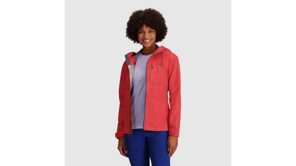 Outdoor Research Aspire Super Stretch Jacket - Womens, Rhubarb, L, 3002382272008