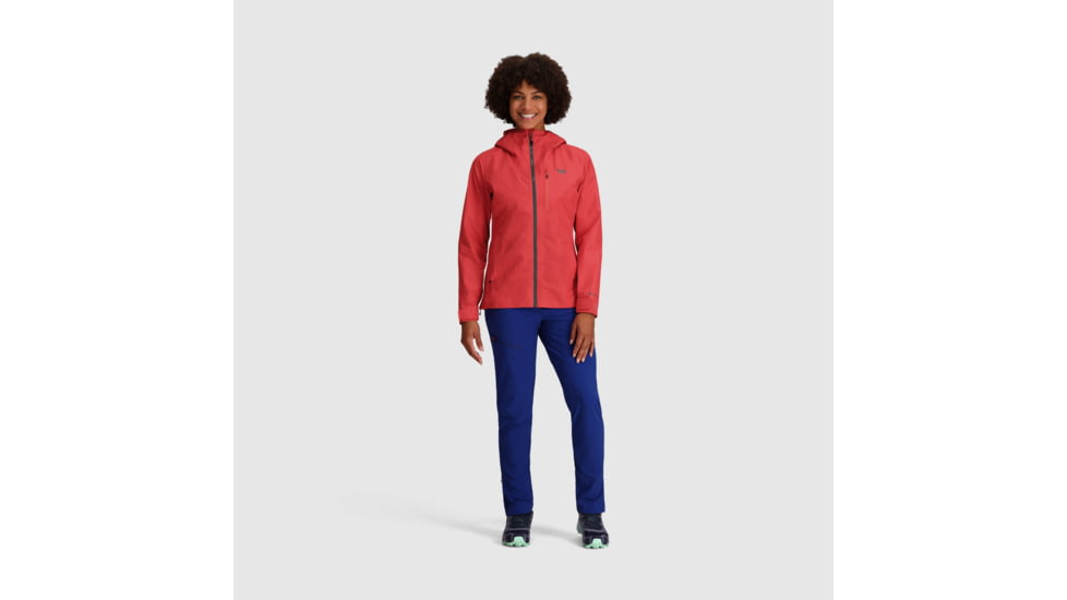 Outdoor Research Aspire Super Stretch Jacket - Womens, Rhubarb, L, 3002382272008