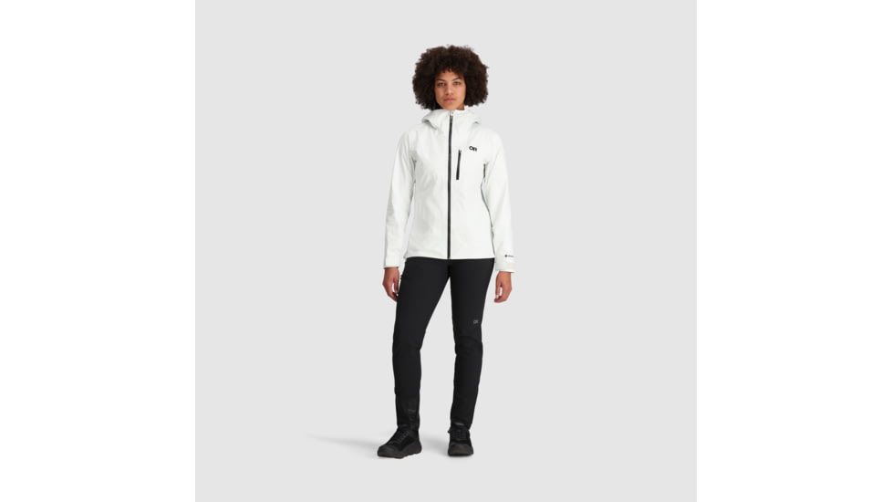 Outdoor Research Aspire Super Stretch Jacket - Womens, Snow, Medium, 3002382033007