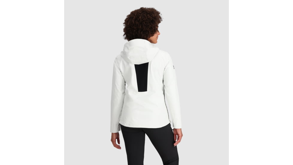 Outdoor Research Aspire Super Stretch Jacket - Womens, Snow, Medium, 3002382033007
