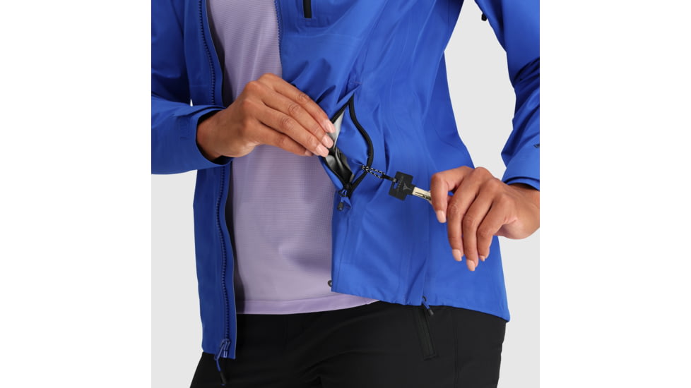 Outdoor Research Aspire Super Stretch Jacket - Womens, Ultramarine, S, 3002382276006