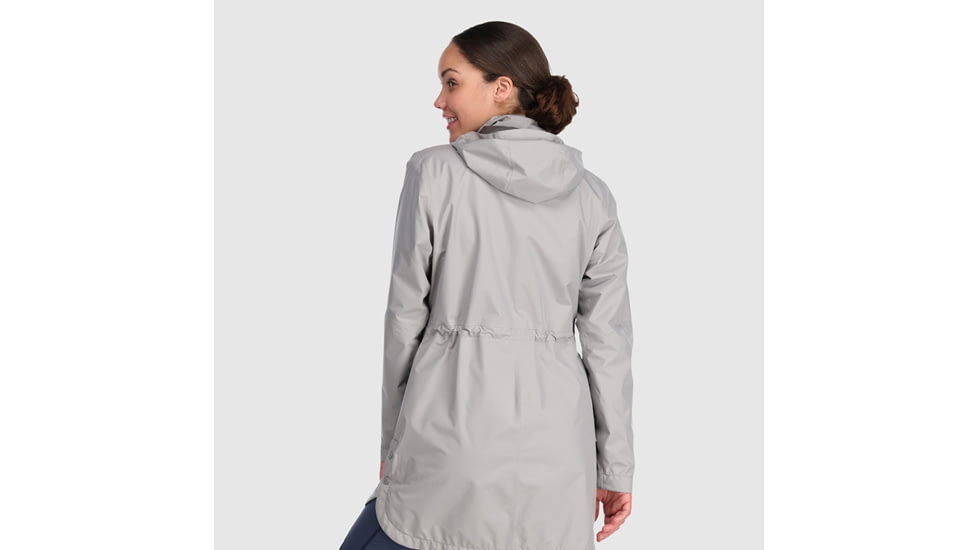 Outdoor Research Aspire Trench - Women's, Large, Ash, 2876220920008
