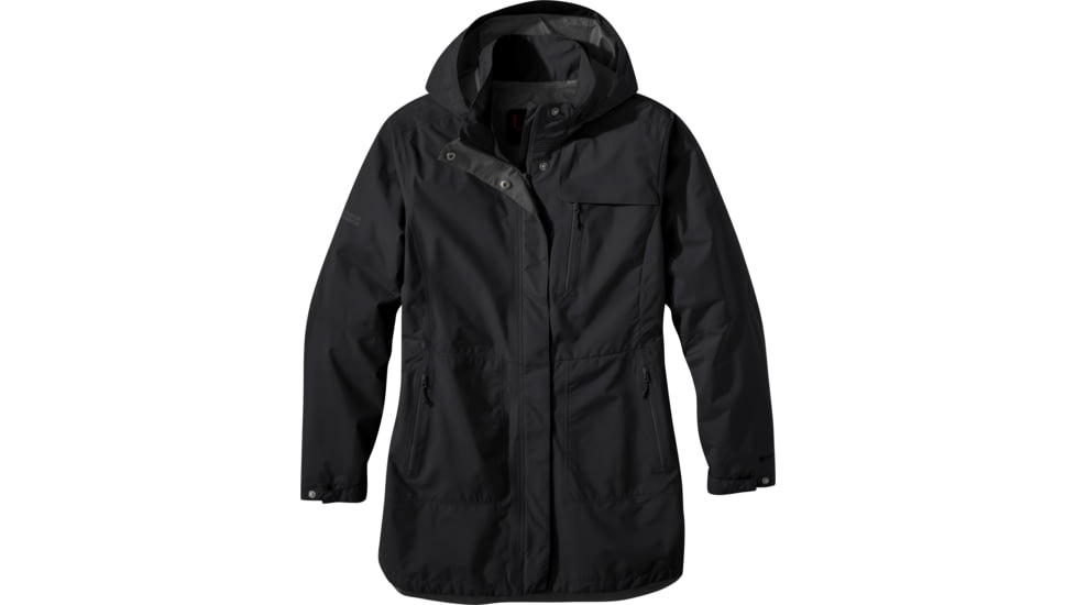 Outdoor Research Aspire Trench - Women's, Small, Black, 2876220001006