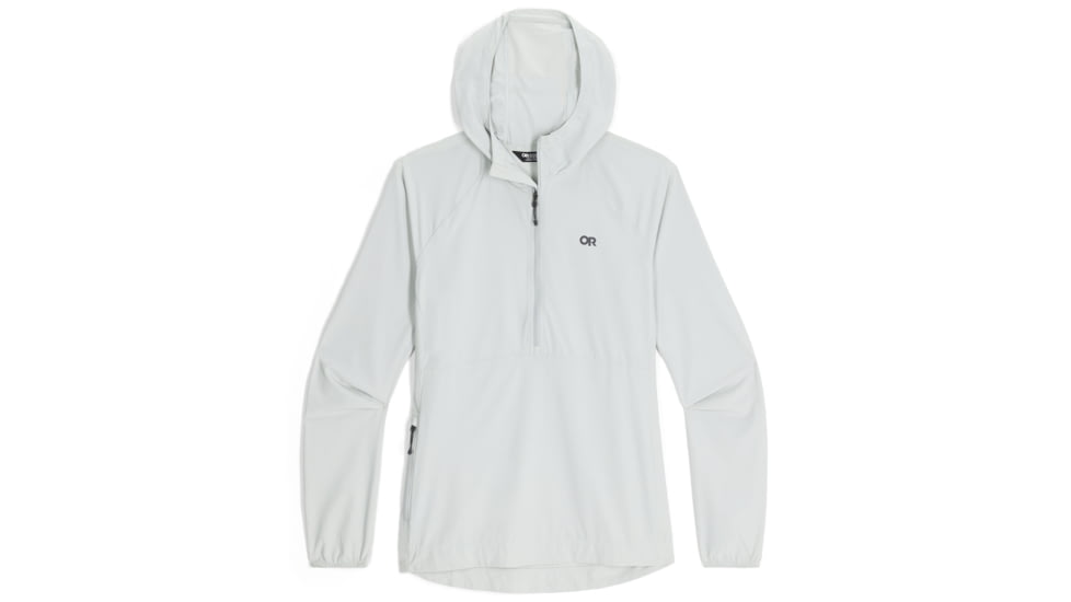 Outdoor Research Astroman Air Sun Hoodie - Womens, Pebble, Extra Small, 3008561569005