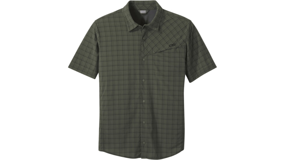 Outdoor Research Astroman Short Sleeve Sun Shirt - Mens, Ivy, Small, 2744131777006