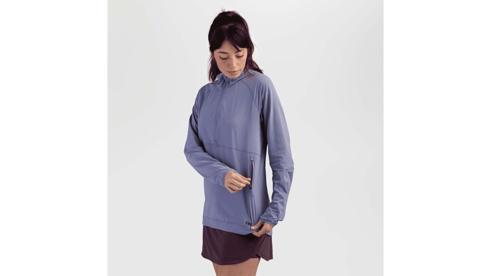 Outdoor Research Astroman Sun Hoodie - Womens, Haze, Medium, 2799811946007