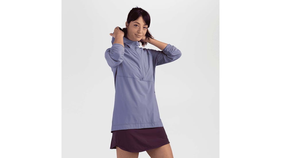 Outdoor Research Astroman Sun Hoodie - Womens, Haze, Medium, 2799811946007