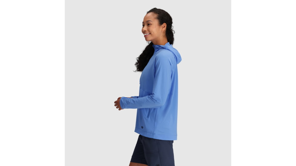 Outdoor Research Astroman Sun Hoodie - Womens, Iceberg, M, 2799812277007