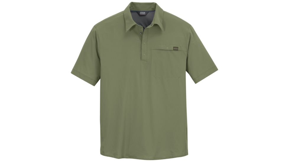 Outdoor Research Astroman Sun Polo, Men's, Moss, S 250111-moss-S