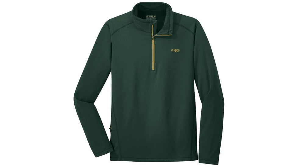 Outdoor Research Baritone Quarter Zip - Mens, Fir, Extra Large, 2714571858009