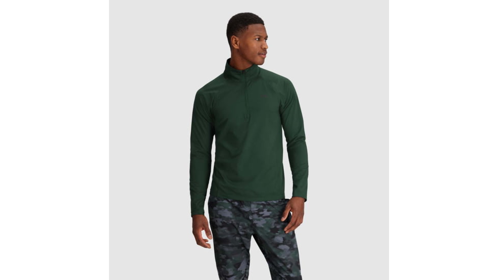 Outdoor Research Baritone Quarter Zip - Mens, Grove, 2XL, 3004982445010