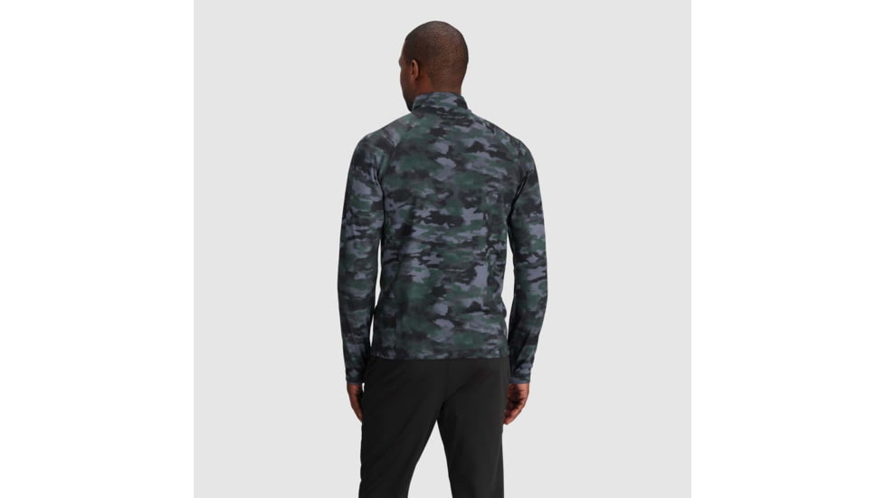 Outdoor Research Baritone Quarter Zip - Mens, Grove Camo, Extra Large, 3004982532009