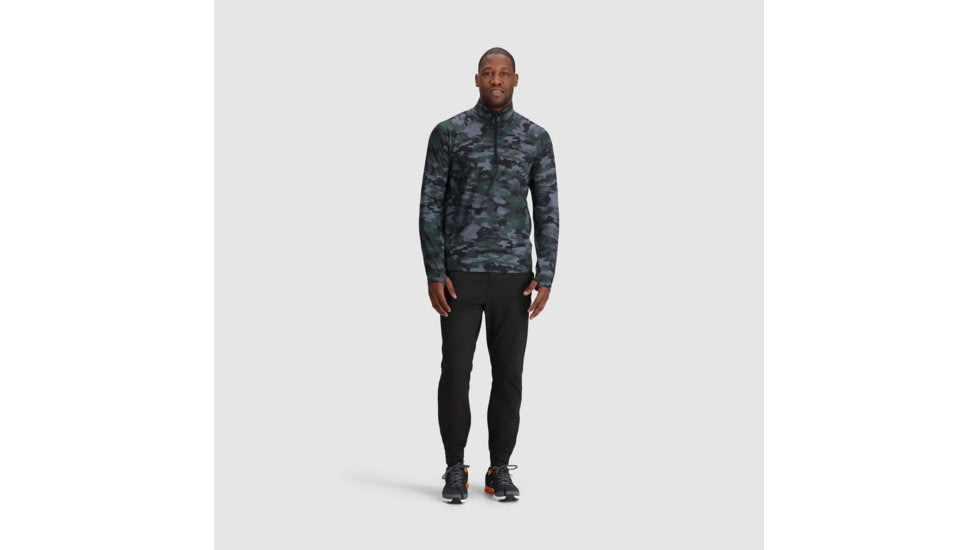 Outdoor Research Baritone Quarter Zip - Mens, Grove Camo, Extra Large, 3004982532009