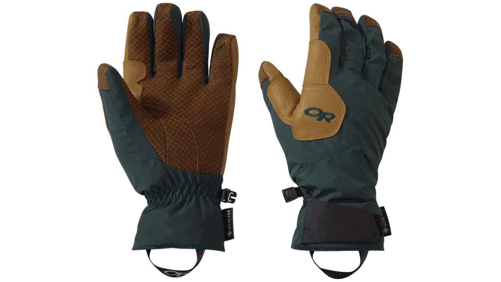 Outdoor Research BitterBlaze Aerogel Gloves - Womens, Fir/Natural, Large, 2776201929008
