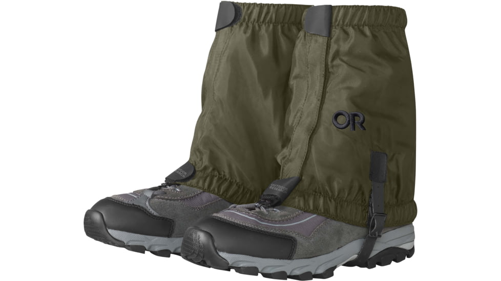 Outdoor Research Bugout Rocky Mountain Low Gaiters, Fatigue, Small/Medium, 2876950740015