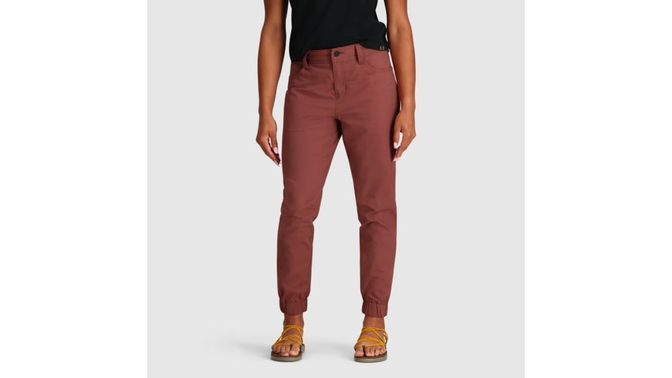 Outdoor Research Canvas Joggers - Womens, Brick, S, 3002740465006
