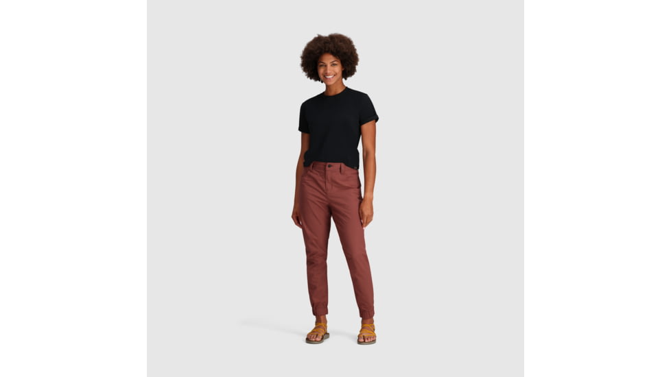 Outdoor Research Canvas Joggers - Womens, Brick, S, 3002740465006