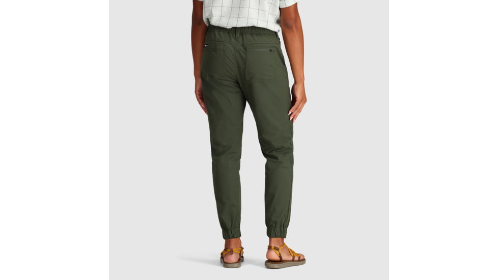 Outdoor Research Canvas Joggers - Womens, Verde, M, 3002742284007