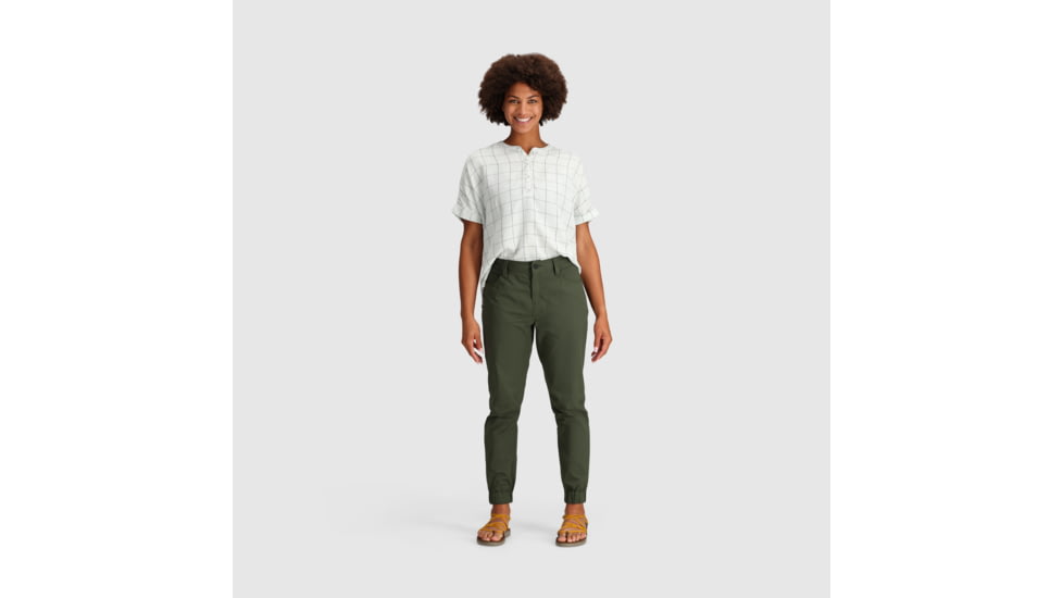 Outdoor Research Canvas Joggers - Womens, Verde, M, 3002742284007