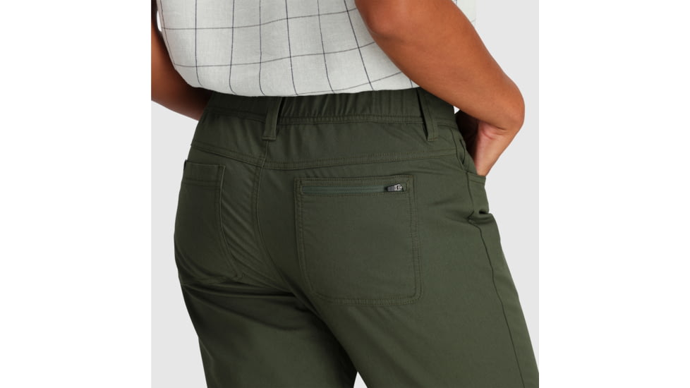 Outdoor Research Canvas Joggers - Womens, Verde, M, 3002742284007