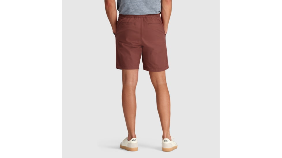 Outdoor Research Canvas Shorts - Mens, 8in Inseam, Brick, L, 3002550465008
