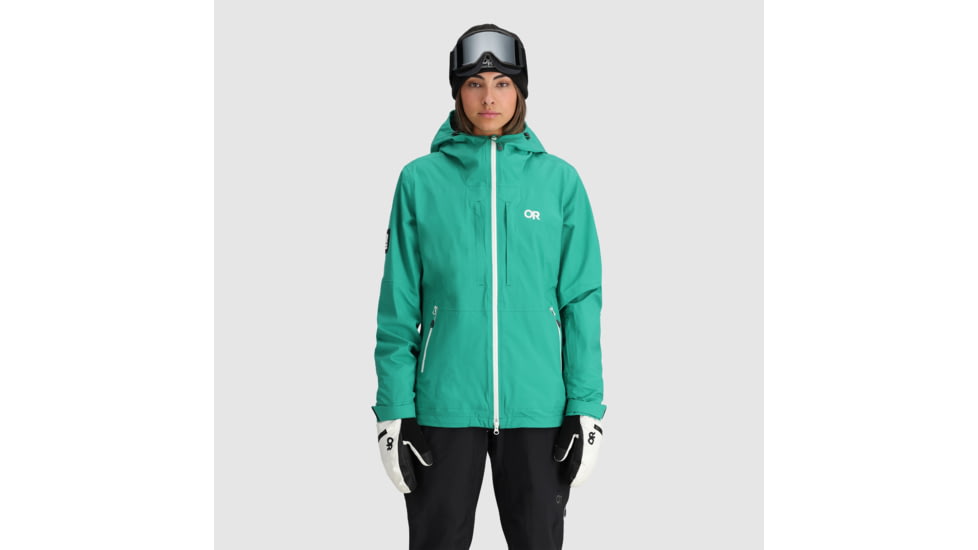 Outdoor Research Carbide Jacket - Womens, Verdant, Extra Large, 2775812503009