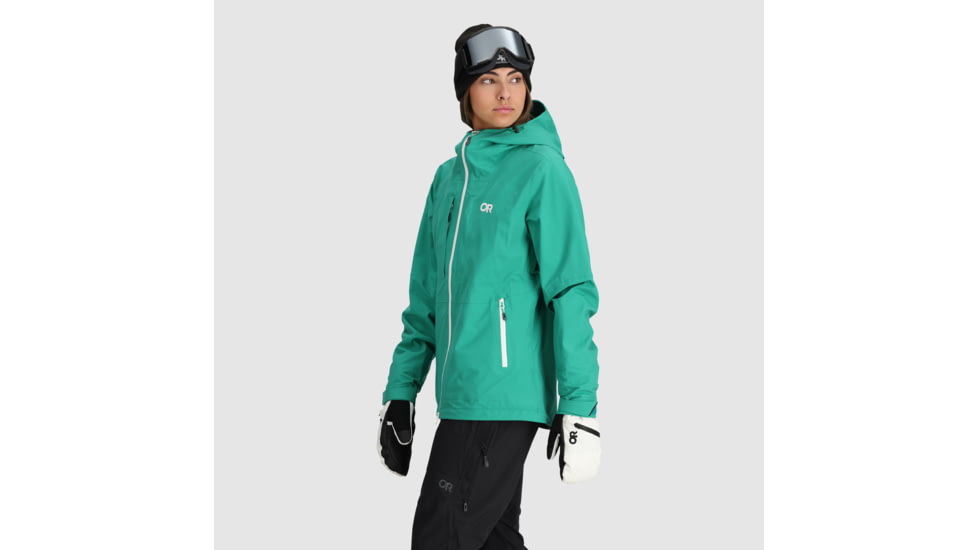 Outdoor Research Carbide Jacket - Womens, Verdant, Extra Large, 2775812503009