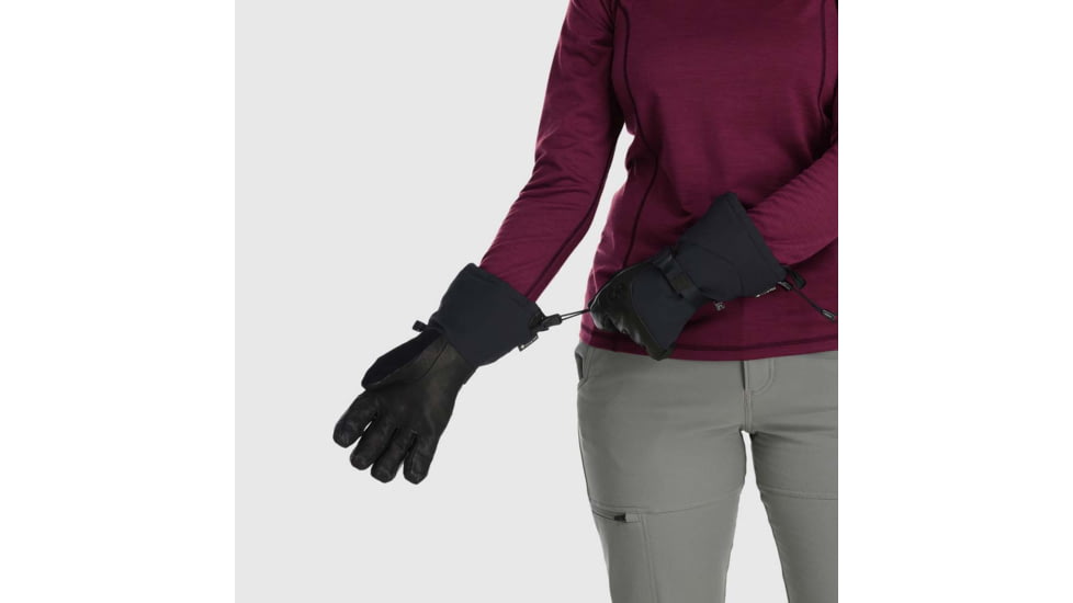 Outdoor Research Carbide Sensor Gloves - Womens, Black, Large, 2776270001008