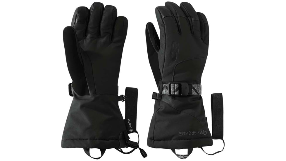 Outdoor Research Carbide Sensor Gloves - Womens, Black/Storm, Medium, 2776271344007