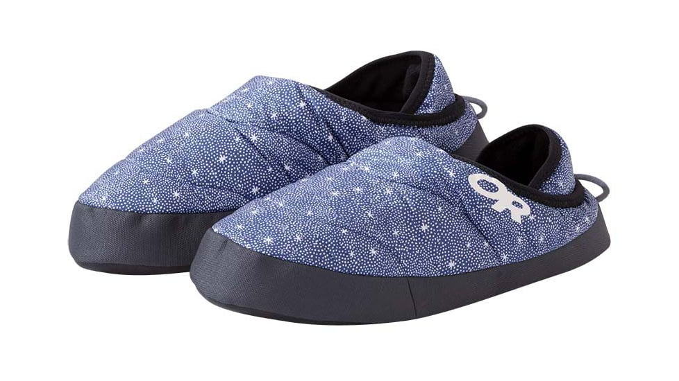 Outdoor Research Warli Sky Tundra Slip-On Aerogel Booties - Womens, Twlght St Pr, Extra Small, 2778251880005