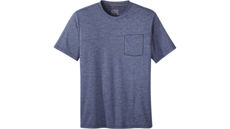 Outdoor Research Chain Reaction Tee - Mens, Twilight Heather, Extra Large, 2744301817009