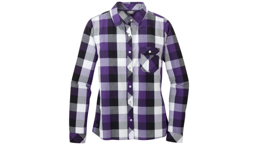 Outdoor Research Chelsea Long Sleeve Shirt - Women's-Elderberry-Small