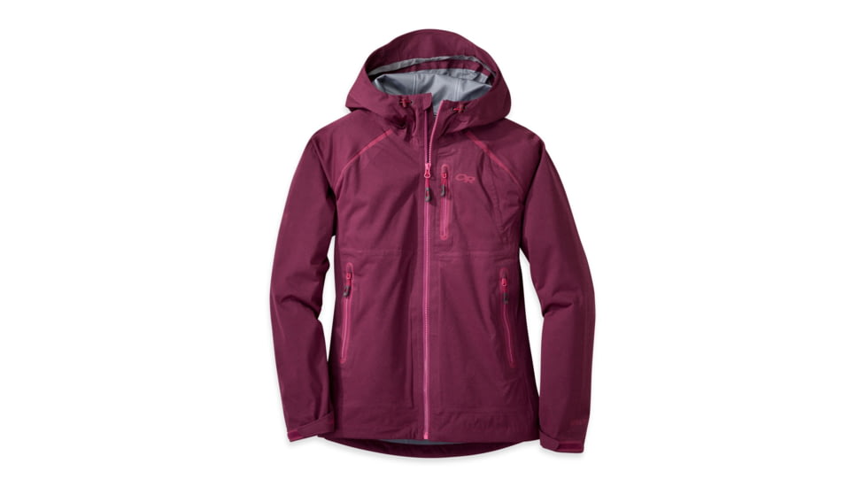 Outdoor Research Clairvoyant Jacket - Womens-Sangria-Medium